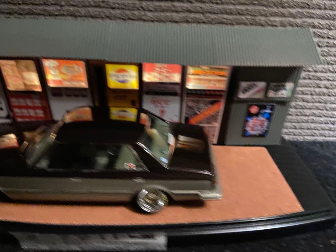 1/24 クレスタ　マイクロエース　カスタム　ジオラマ　　旧車