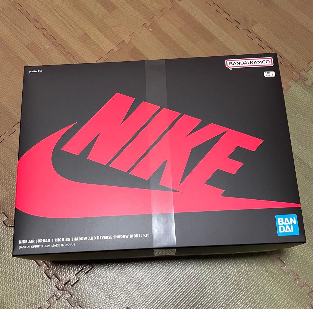 【新品】Nike Air Jordan 1 ブラック/グレー ハイカット