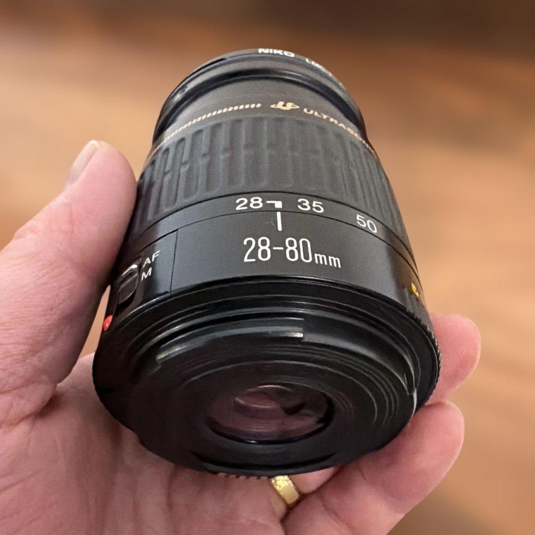 Canon EOS Kiss 一眼レフフィルムカメラ レンズ2本付き