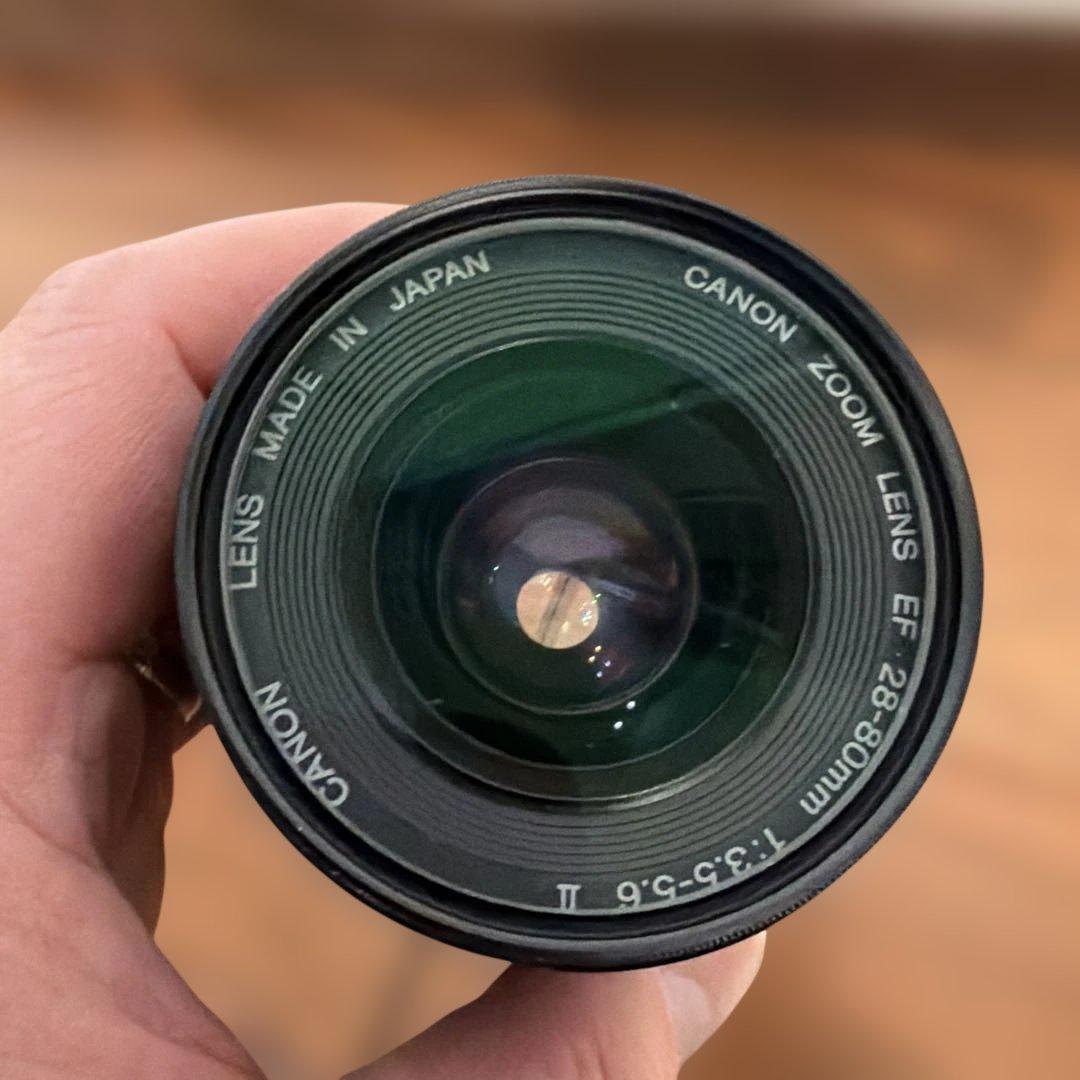 Canon EOS Kiss 一眼レフフィルムカメラ レンズ2本付き