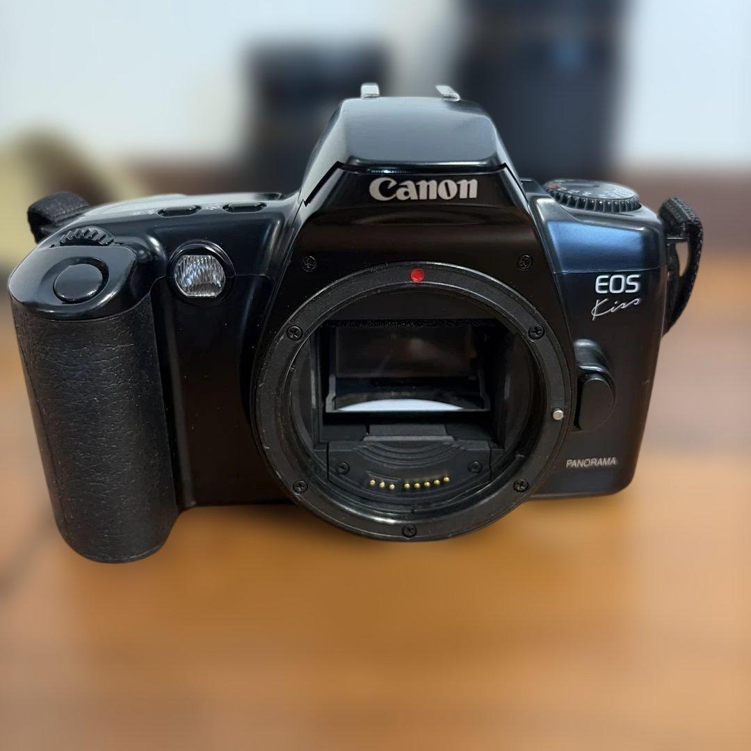 Canon EOS Kiss 一眼レフフィルムカメラ レンズ2本付き