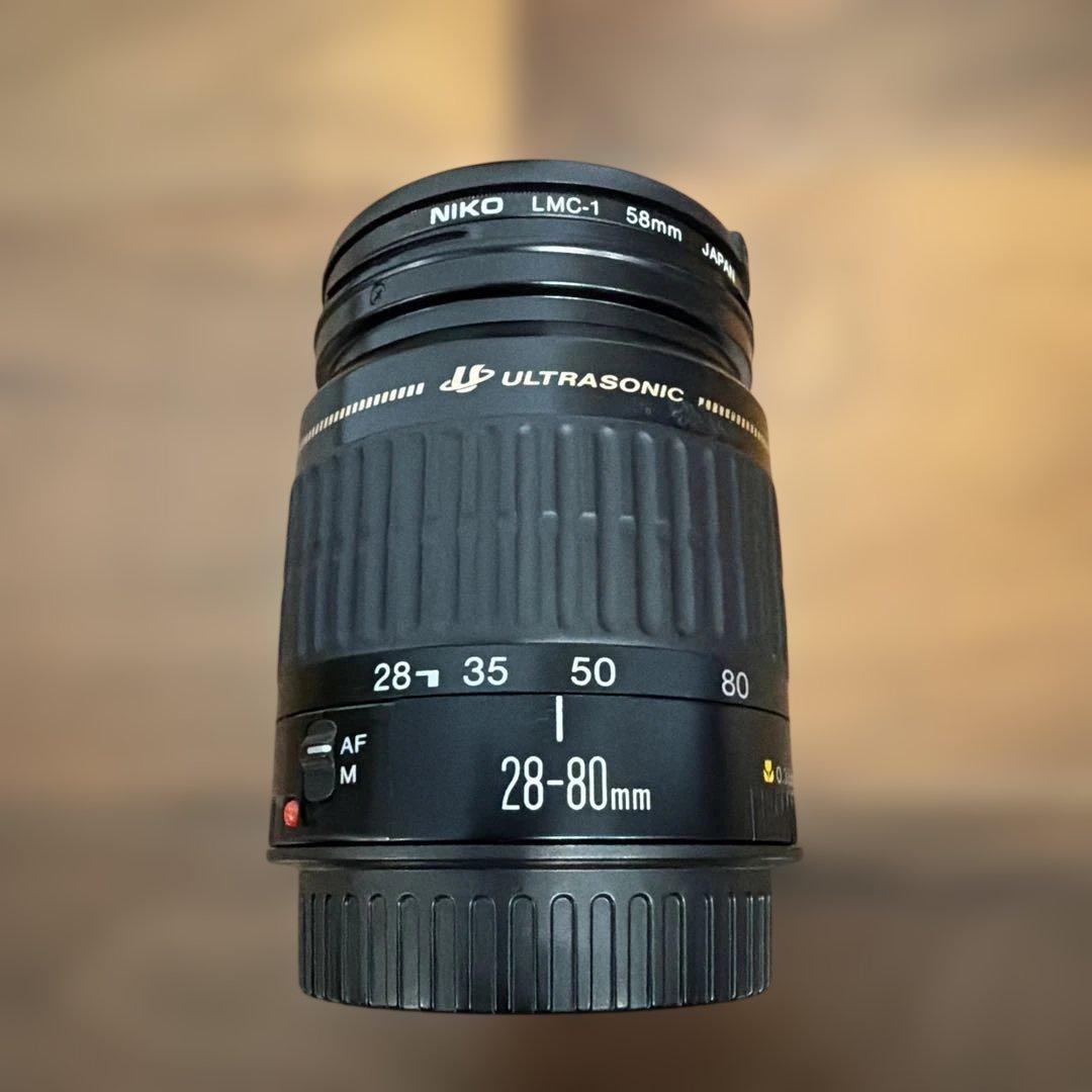 Canon EOS Kiss 一眼レフフィルムカメラ レンズ2本付き