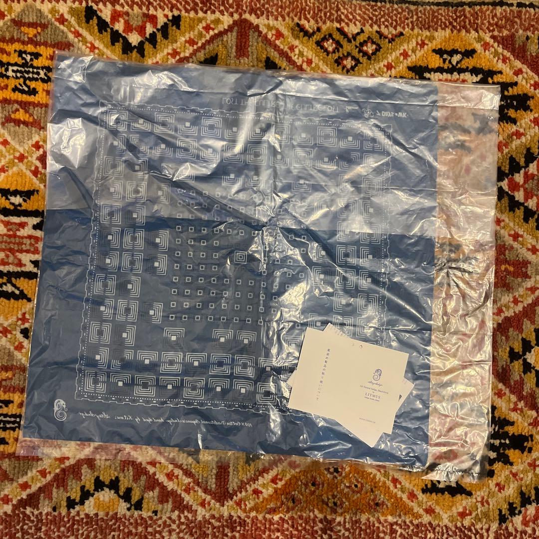 PSICOMサイコム リトマス バンダナ 藍染