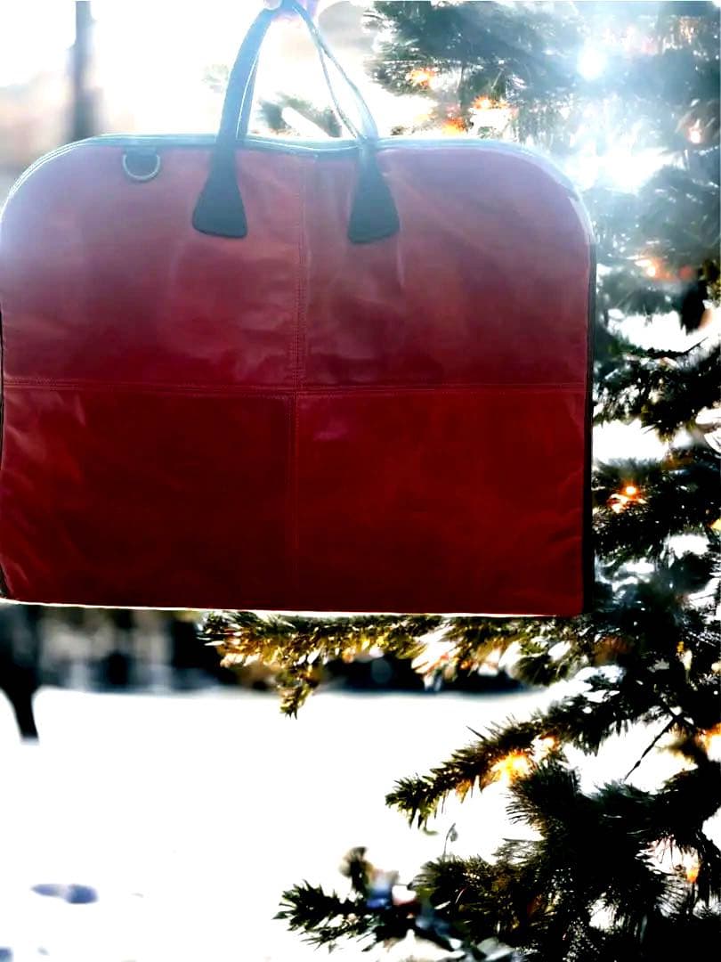 スーツケースガーメントケース　バッグ　茶系　ユニセックス