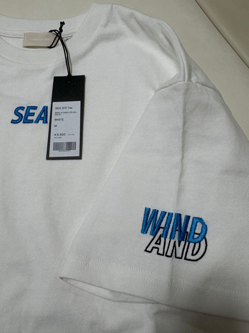 WIND AND SEA ウィンダンシー small sea logo tee