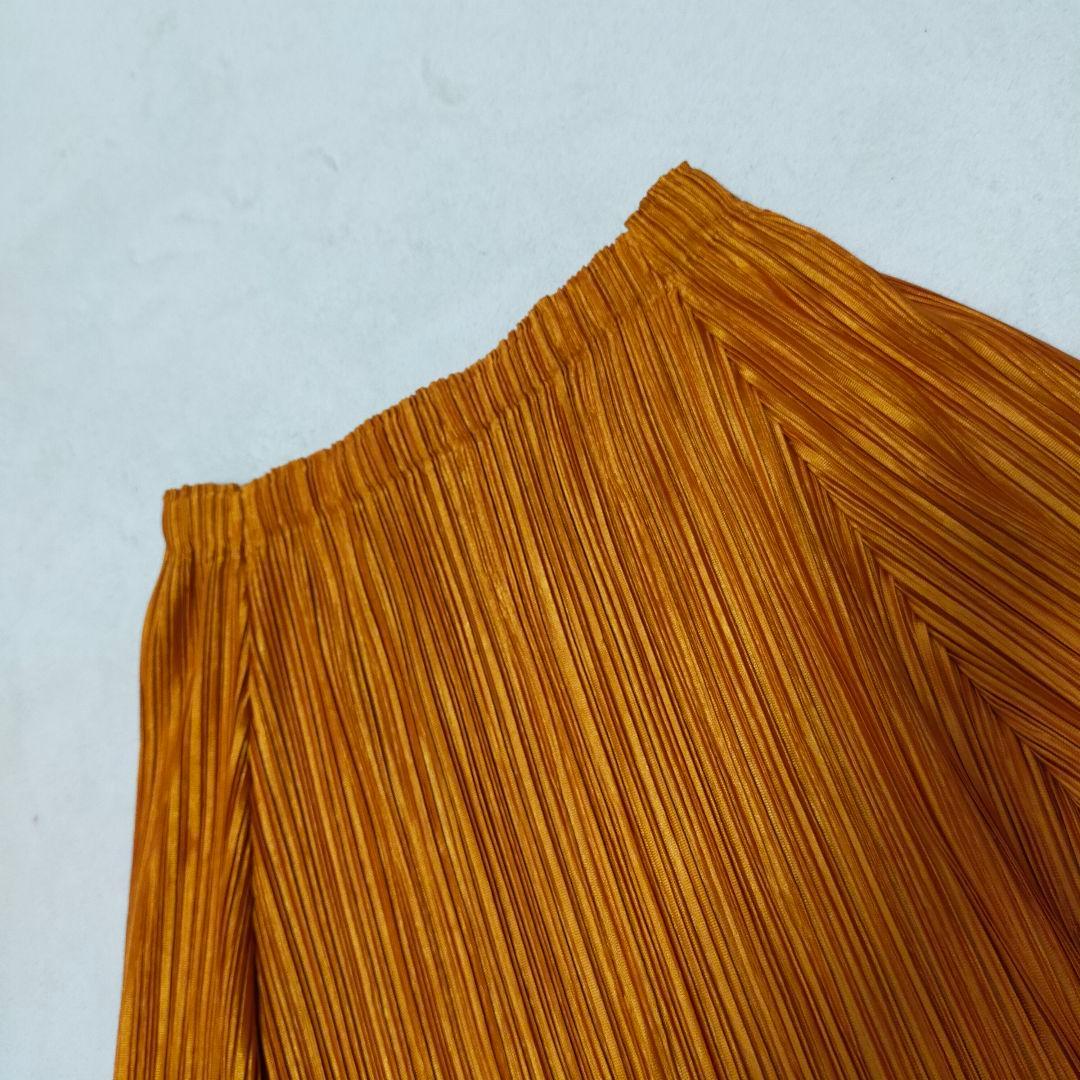 美品　プリーツプリーズ　サルエルパンツ　変形パンツ