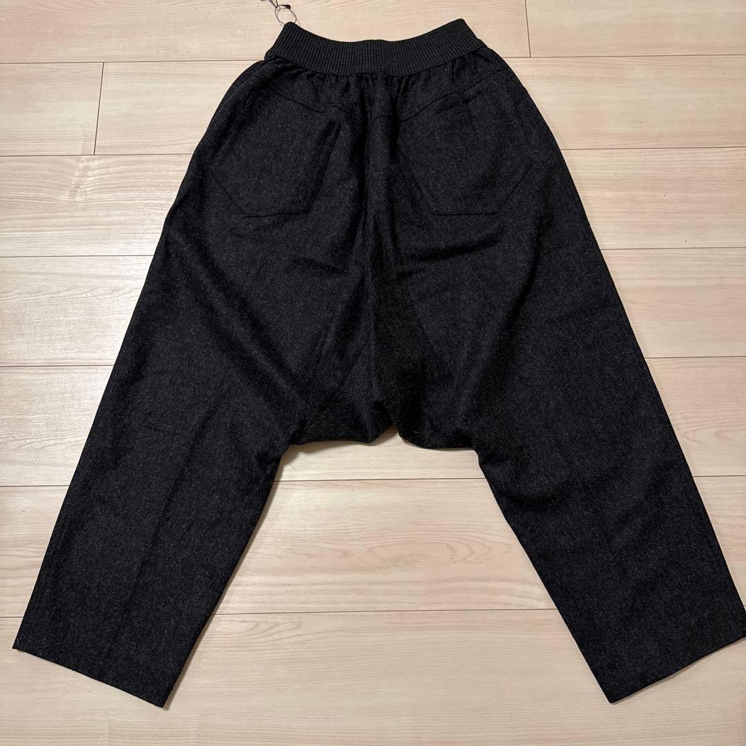 新品☆サルエルパンツ☆M.&Kyoko☆佐藤繊維☆ウール☆ウエスト64〜73㎝
