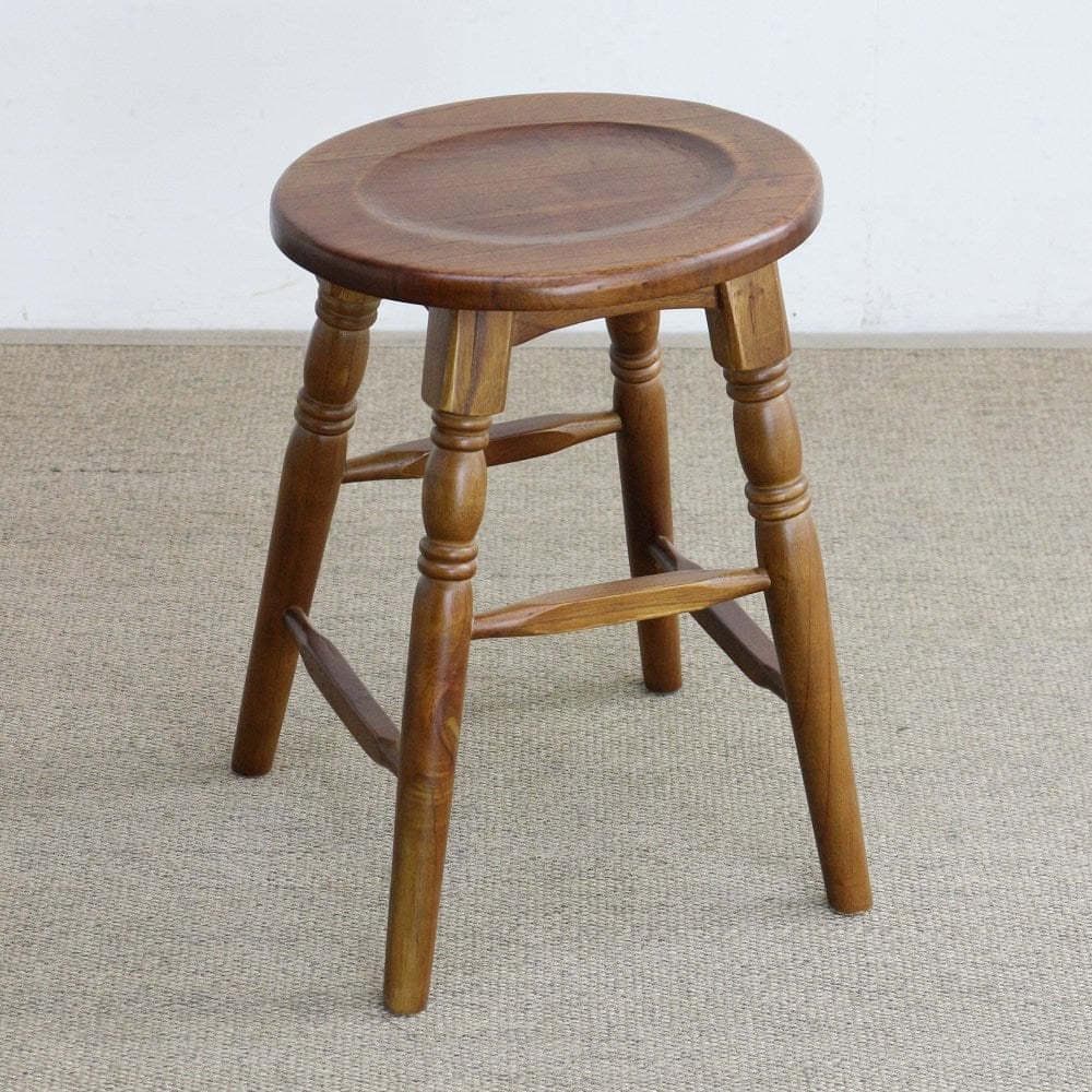 お値引き品 丸椅子 無垢材 スツール 木製 天然木