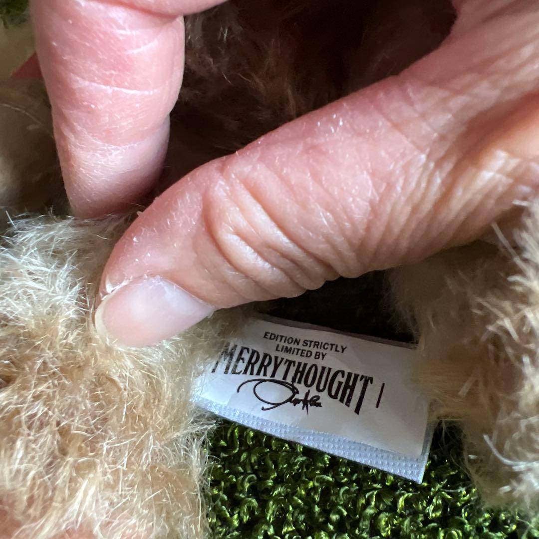 希少レア　イギリス　メリーソート社製　テディベア「チーキー」