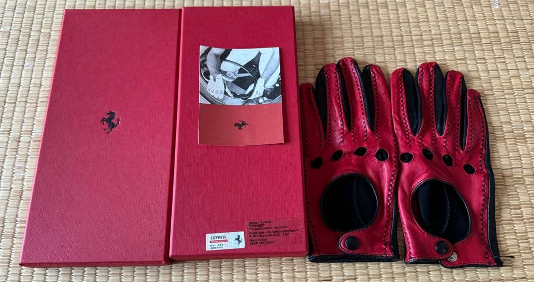 Ferrari ドライビンググローブ　純正　手袋