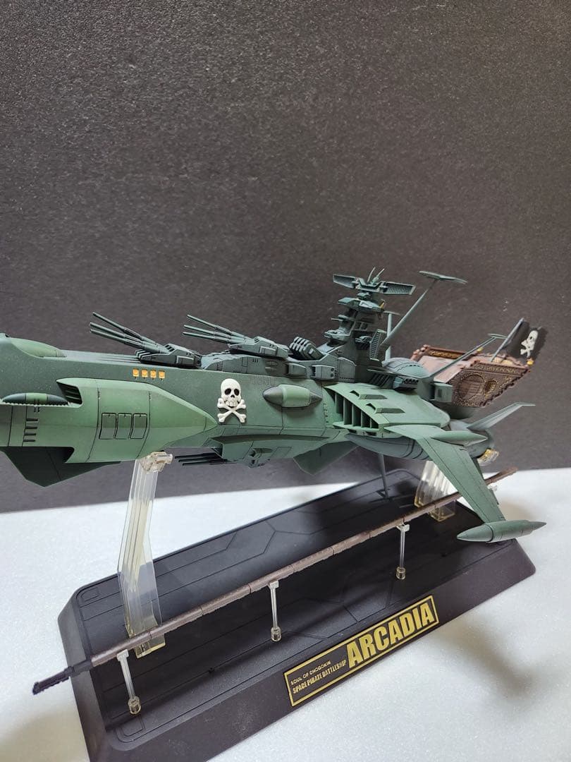 高*幸様 超合金魂 GX-67 宇宙海賊戦艦アルカディア号　重厚手直し　リタッチ