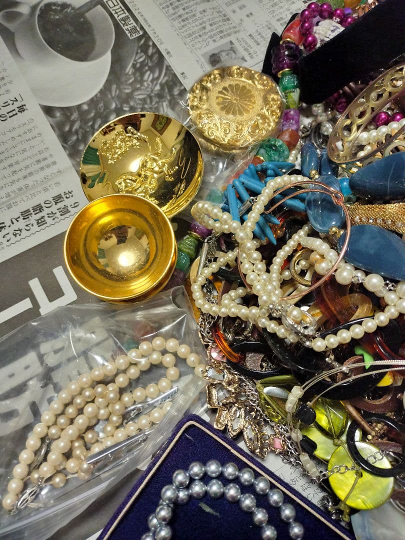 アクセサリーまとめ売り　 遺品、整理品、ジャンク品　約12.2kg