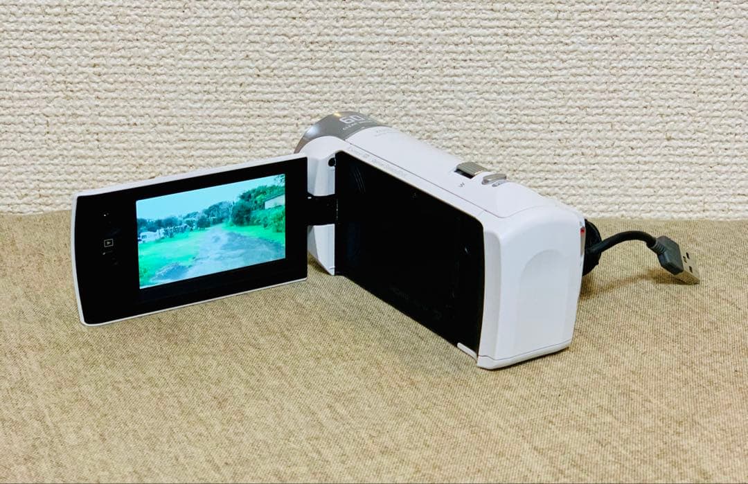 SONY HDR-CX470 ホワイト ビデオカメラ