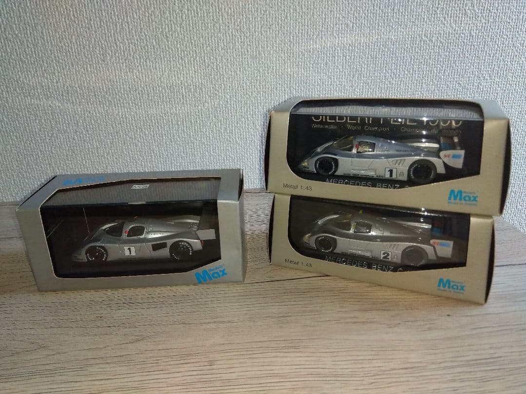 シルバーアロー 　ザウバーメルセデス　Cカー　 ミニカー　12台セット