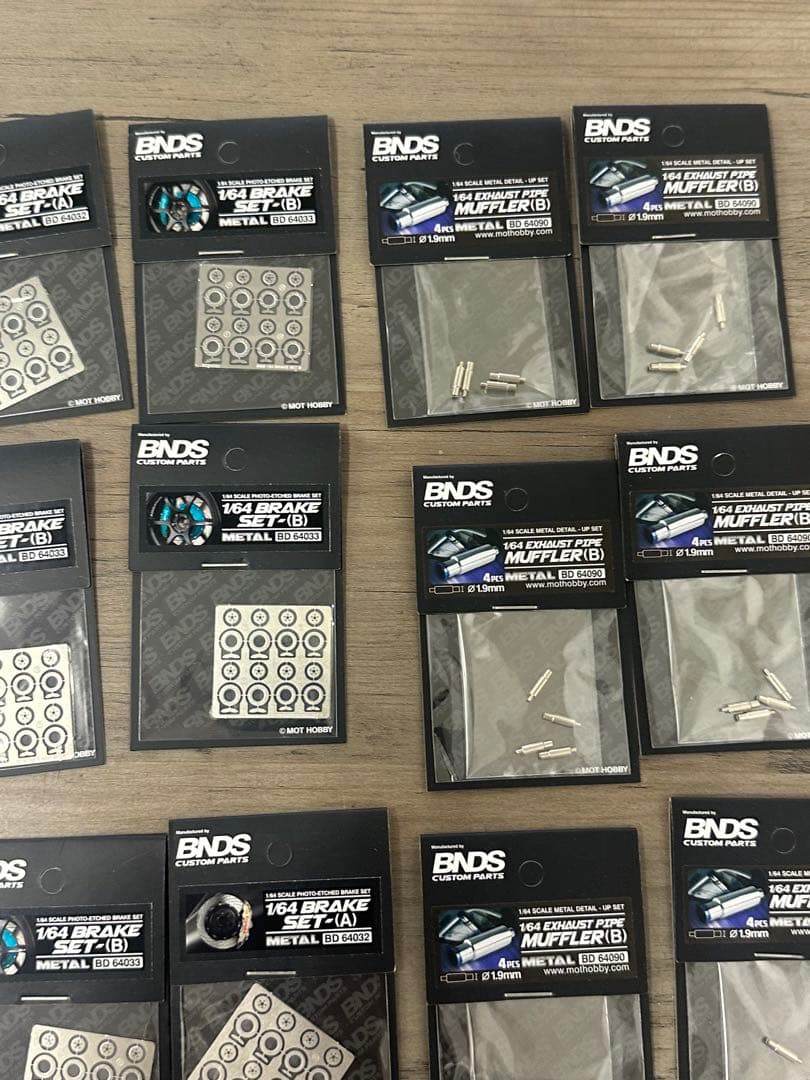い*そ様 新品未使用！1/64スケール　チューニングパーツ BNDS ホイールマ