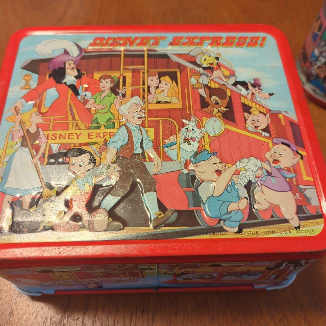 希少！アラジン社製　ディズニーエクスプレス ランチボックスセット