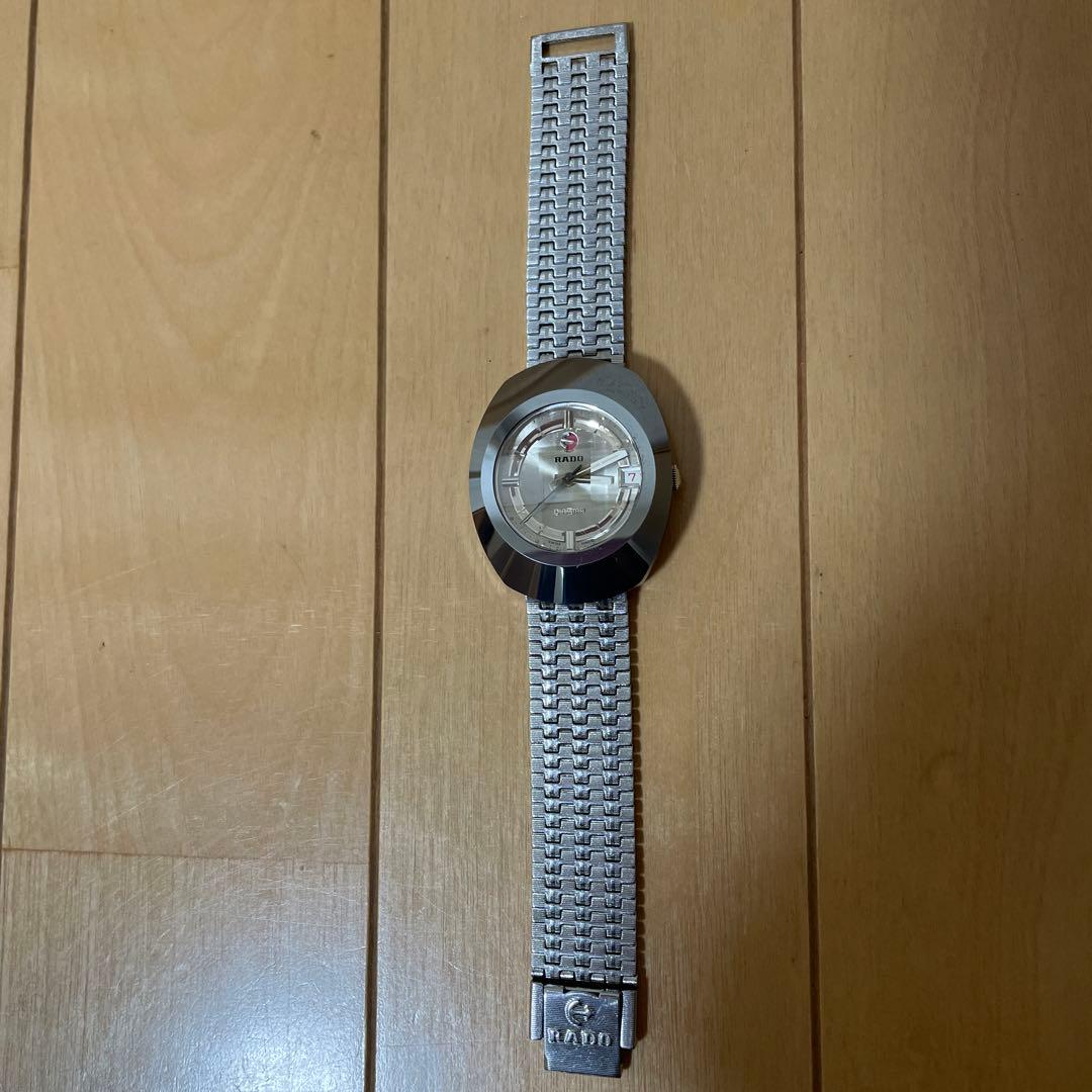 RADO ダイヤスター自動巻き時計 シルバー