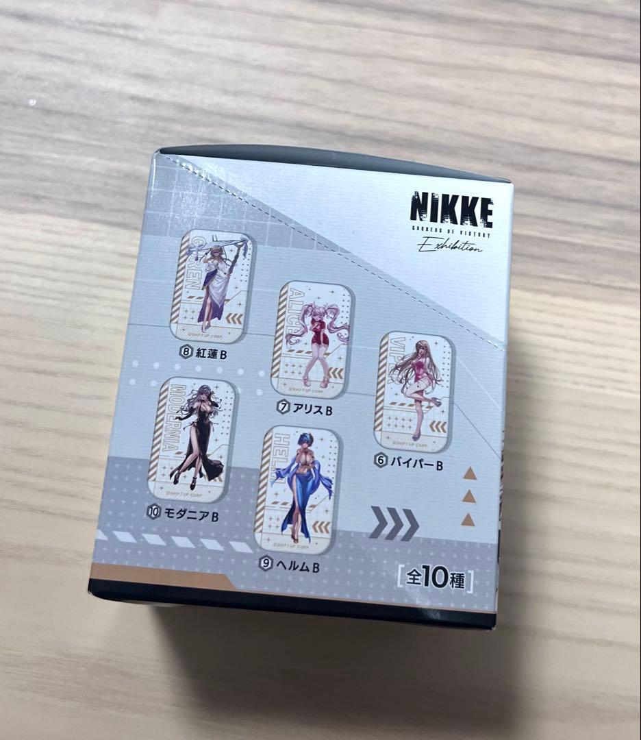 勝利の女神 NIKKE展 缶バッジ BOX 全10種