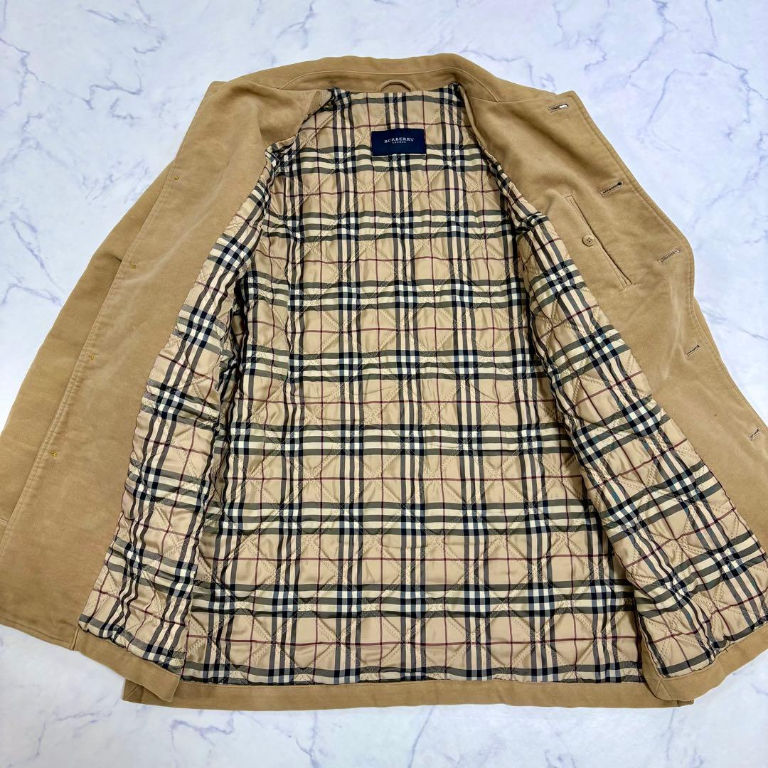 BURBERRY LONDON キルティング裏地 ジャケット 綿 M ベージュ