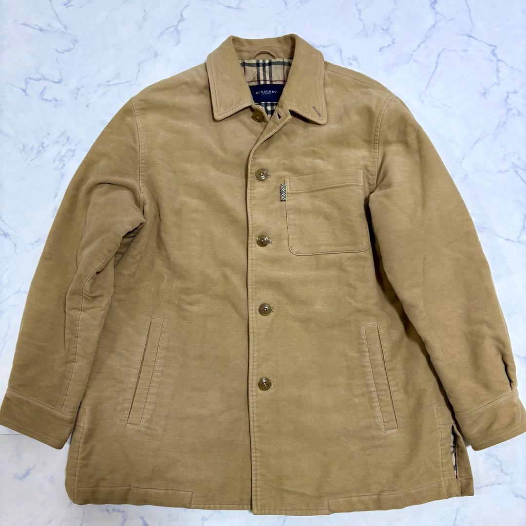 BURBERRY LONDON キルティング裏地 ジャケット 綿 M ベージュ