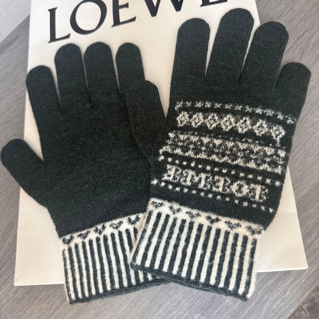 新品未使用　正規品　ロエベ　手袋