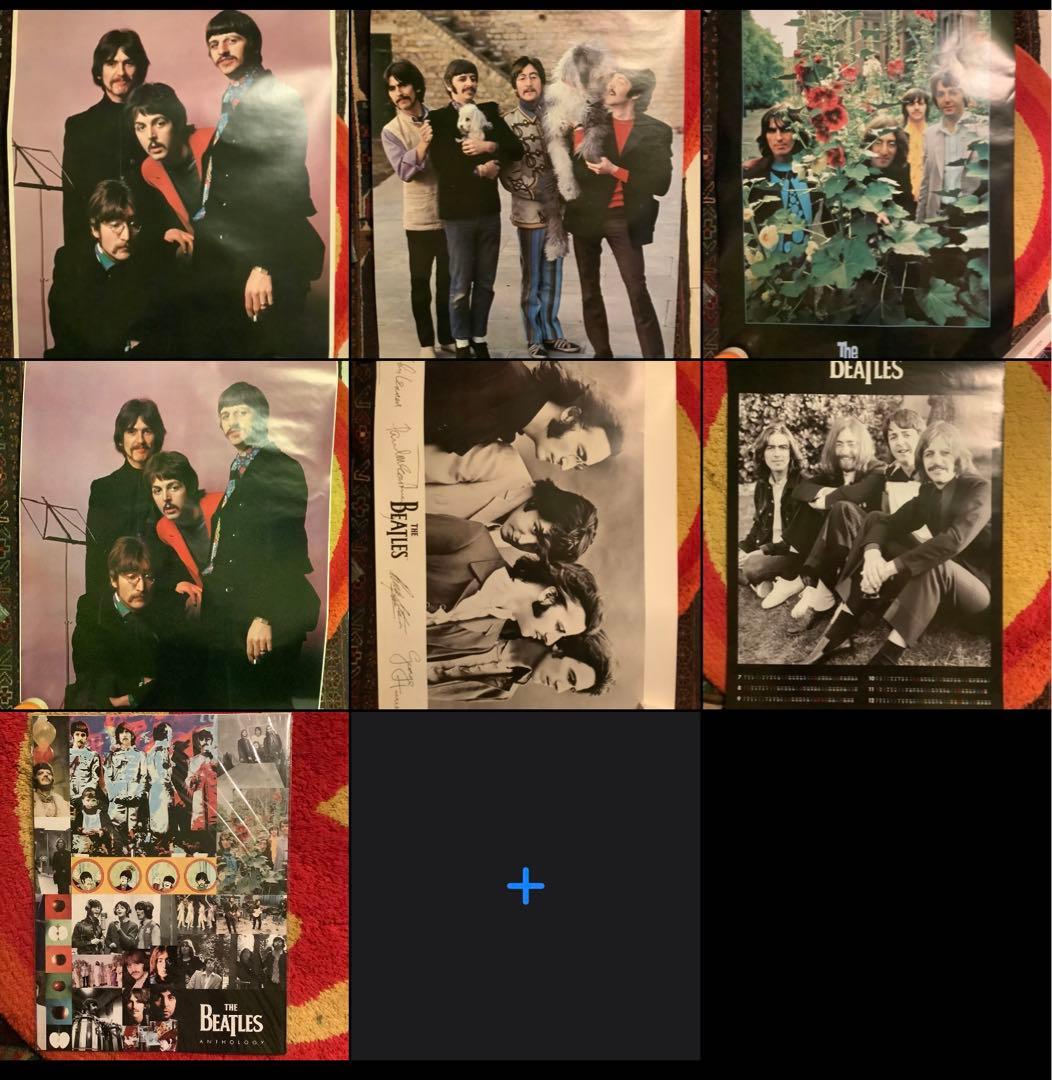ビンテージ　ポスター7枚セット　beatles