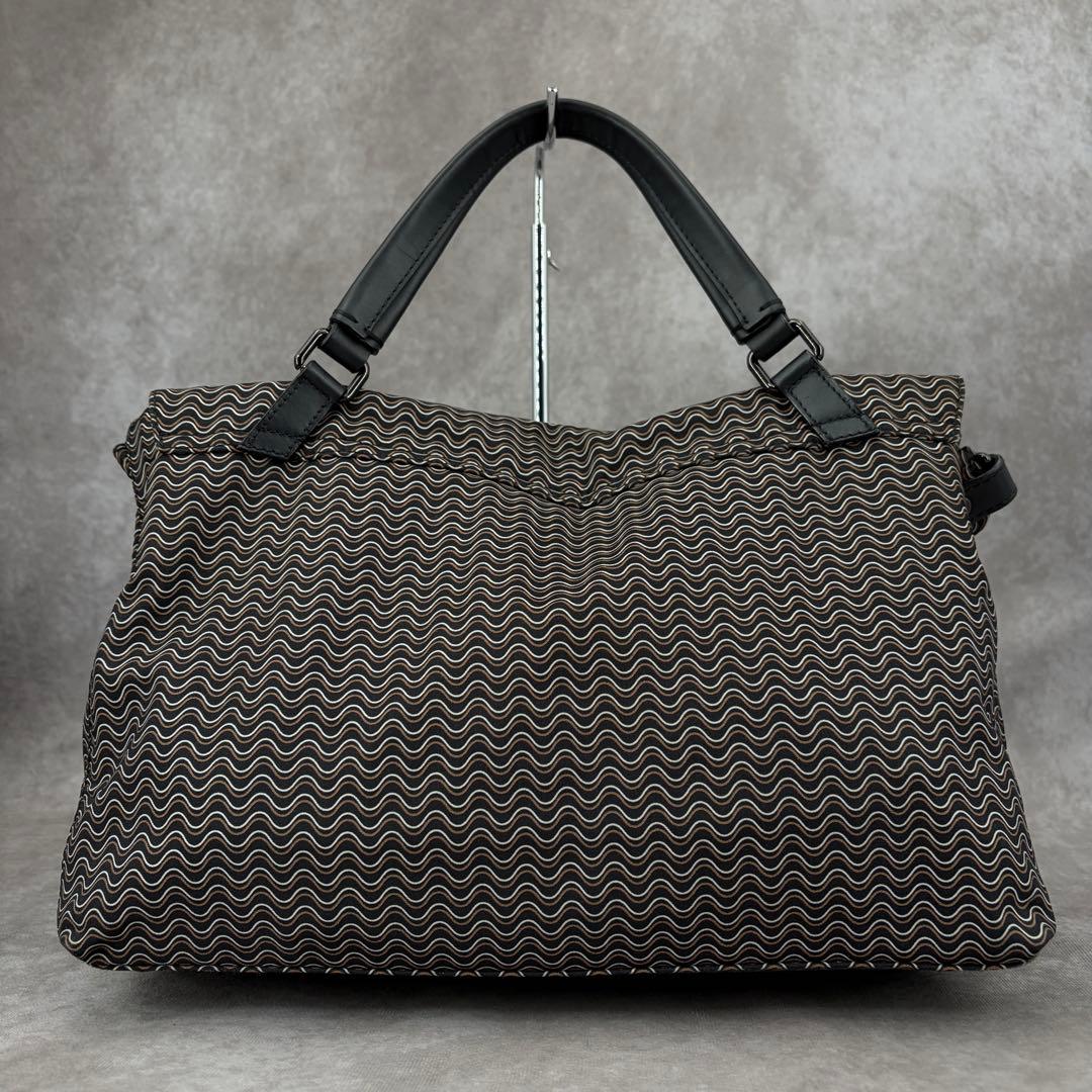 ザネラート ポスティーナ ブランディーン 2way ショルダーバッグ ブラック