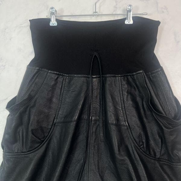 WORCA 本革サルエルレザーパンツ メンズ XL 大きいサイズ B1172