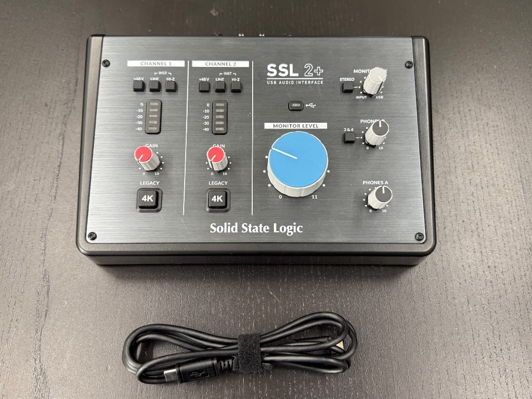 Solid State Logic SSL 2+ オーディオインターフェース