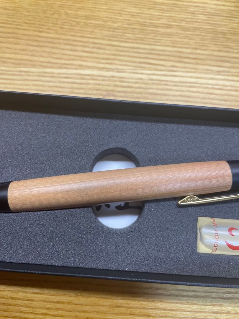 しなの　野原工芸　木曽檜　スタンダードボールペン