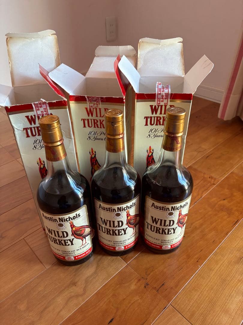 takimwm ［古酒］ワイルドターキー　8年　 3本セット　専用です。