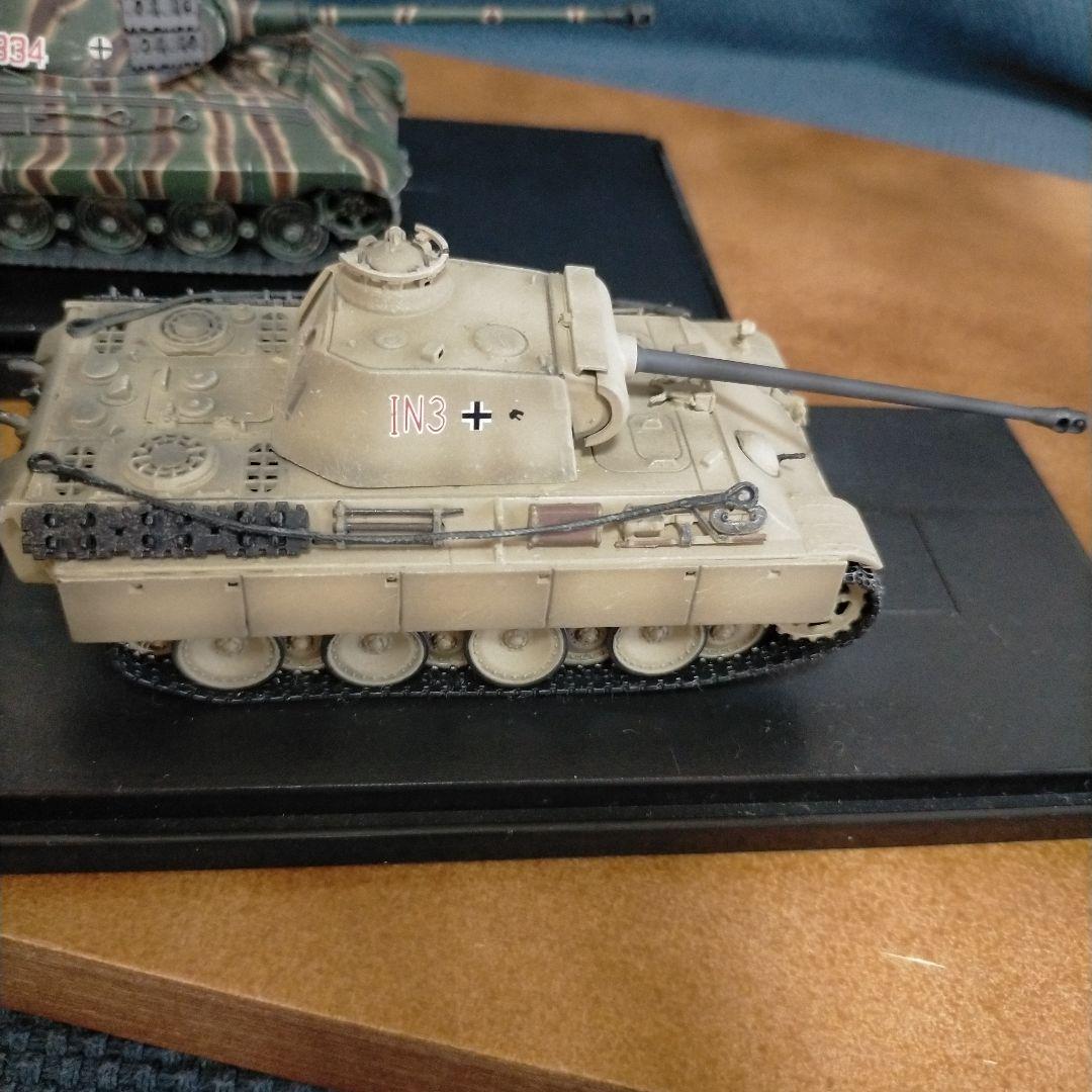 パンサーG 初期型　キングタイガー　ミニカー　ドラゴンアーマー　ドイツ軍　戦車