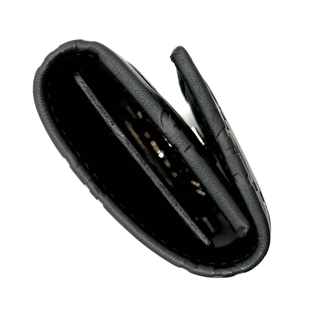 未使用 グッチ シマ 三つ折り6連キーケース ブラック 138093 レザー