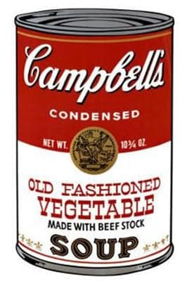 【特別価格・希少10枚セット】ウォーホル スープ缶 II 証明書付 限定品