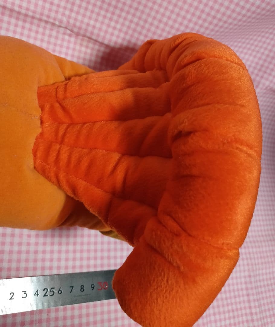 ポケモン あったかぬいぐるみ　ロコン オレンジ 長さ35cm