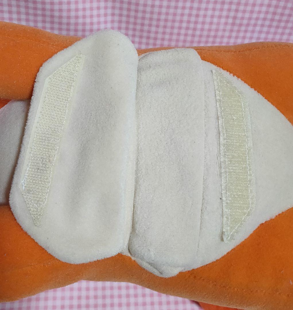 ポケモン あったかぬいぐるみ　ロコン オレンジ 長さ35cm