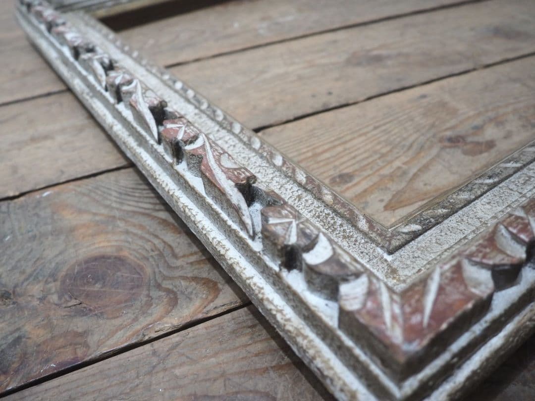 1248 レトロな額縁　P20　アートフレーム　油彩　水彩　画材　ビンテージ