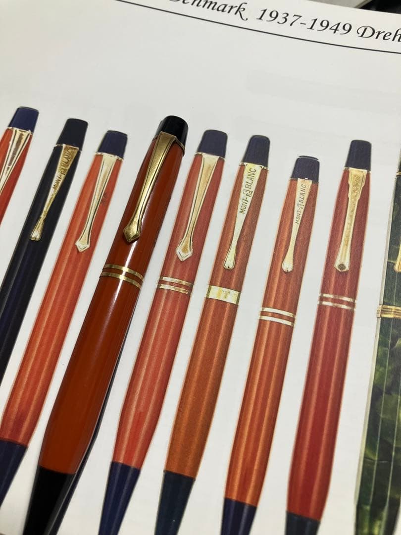 MONTBLANC　モンブラン　#33　コーラルレッド　デンマーク製　ペンシル