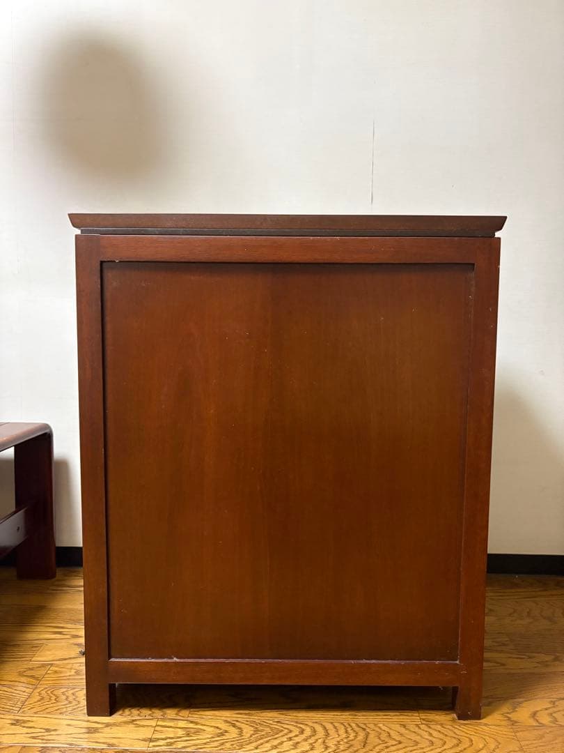 アンティーク・ブラウン木製キャビネット