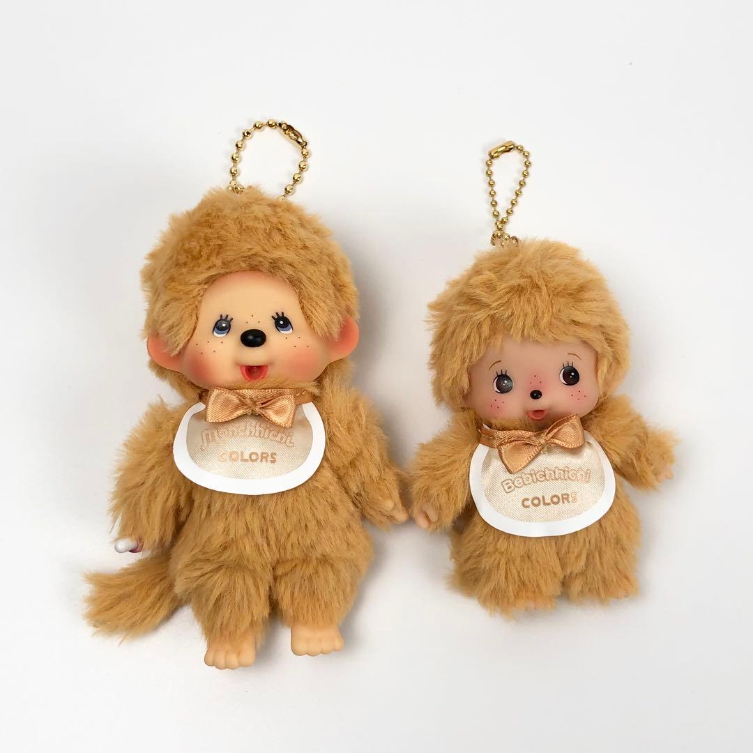 モンチッチ展限定 COLORS モンチッチ ベビチッチ キーチェーン ゴールド