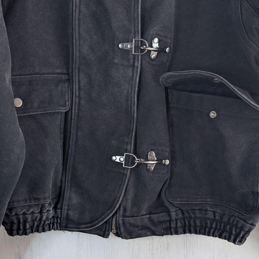 Bleme ファイヤーマンパーカー 19oz ヘビーウェイト S メタル留め具