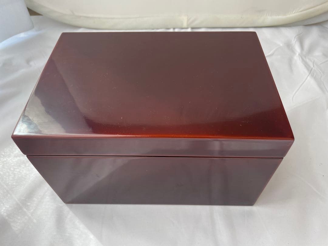 溜塗 茶箱 美品 茶道具 送料込