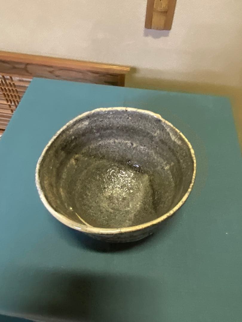 茶道具/陶芸家 鯉江良二『茶盌 』共箱　工芸品