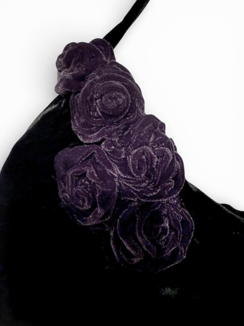 【希少】BLUMARINE Anna Molinari ベルベットドレス黒 40