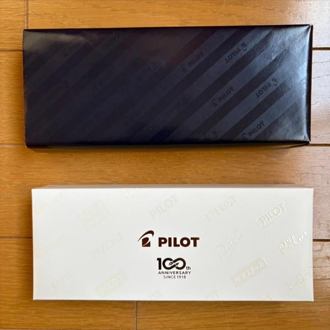 非売品 PILOT 100周年記念 万年筆 未使用カートリッジ付き