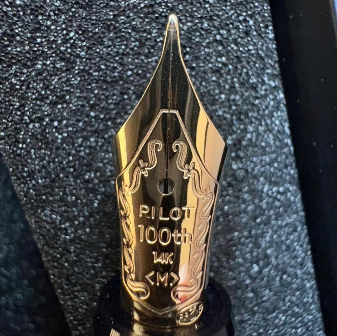 非売品 PILOT 100周年記念 万年筆 未使用カートリッジ付き