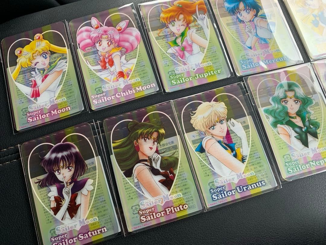 セーラームーン　明治　コラボ　クリアカード　コンプリート　全種類