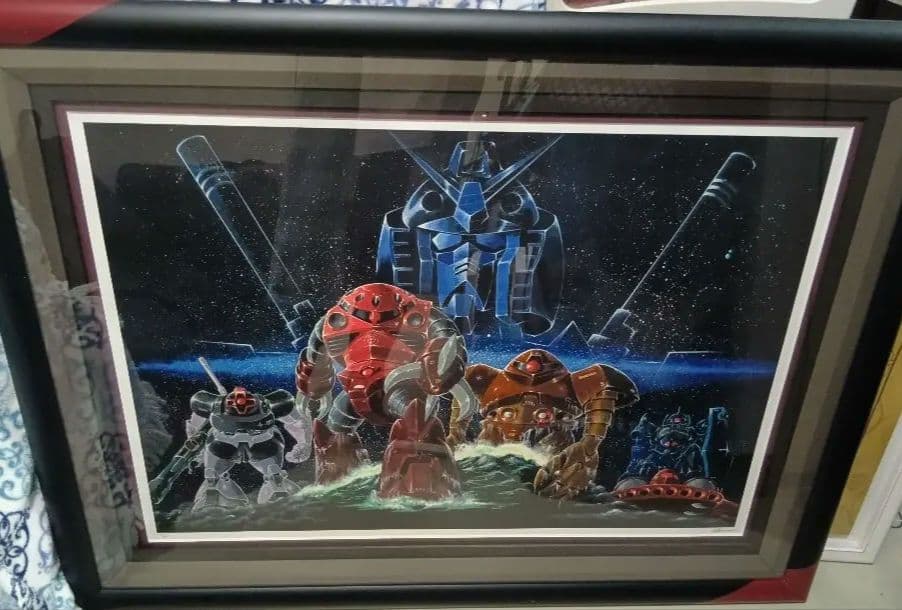 証明書有★大河原邦男★版画★機動戦士ガンダム2哀・戦士編より　シルクスクリーン