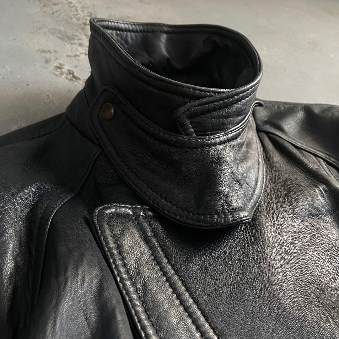 A-2“Wind shield“羊革“短丈“bomber jacket