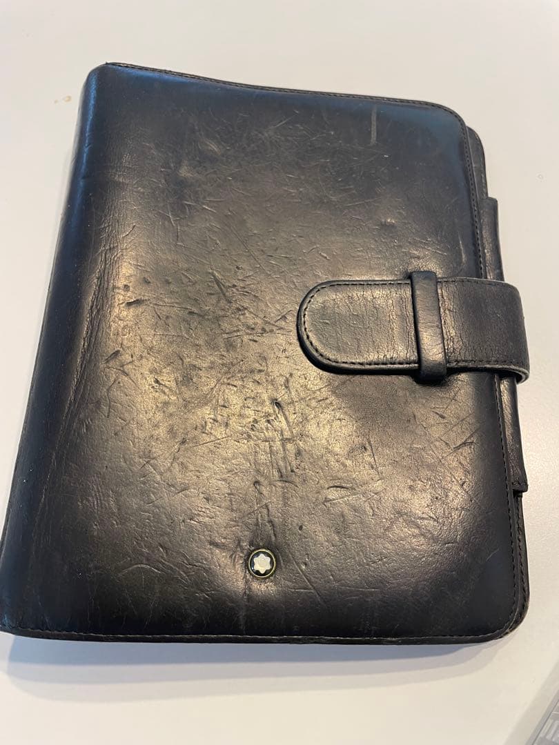 【値下げ】モンブラン　システム手帳・文庫本カバー・ポストイットカバー